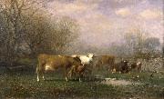 James McDougal Hart Midsummer oil painting on canvas